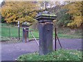 Gate Posts near Stocksbridge Leisure Centre