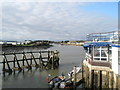 View up the Arun from the retractable bridge