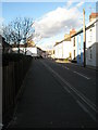 Looking northwards up Albert Road