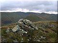 NY4217 : Summit Cairn, Beda Fell by Michael Graham