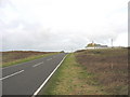 The A 4080 crossing Tywyn Fferam