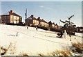 Weardale Crescent in the snow