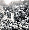 NN3308 : Waterfall at Inversnaid by Gerald England