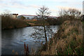 The River Derwent passes Pride Park.