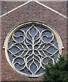 St Francis of Assisi Church, Great West Road, Isleworth, London TW7 - Rose window