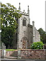 NS3477 : Cardross Old Parish Church by Lairich Rig