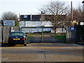 Rear view of Centaurs RFC stadium - view from Gower Road