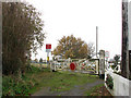 Level crossing on Wateringpit Lane