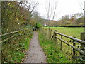 Public Footpath  to Uplyme