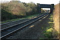 Railway bridge at Wyre Piddle