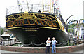 Stern of SS Great Britain, Bristol