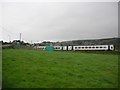 Train at Llandanwg station