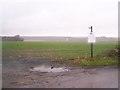 Footpath through field