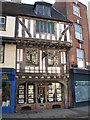 Half-timbered building in Tewkesbury