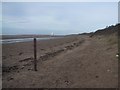 Beach running north from Burnham on Sea