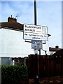 Road sign for Blackmore Avenue