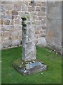 NY9166 : 7th C cross, St. Michael's Church, Warden by Mike Quinn