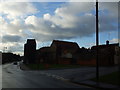 Part of the old town walls in Great Yarmouth