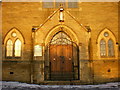 Holy Saviour Catholic Church, Nelson, Doorway