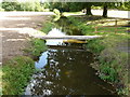 Footbridge on way out of Epperstone