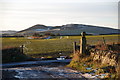 Looking west from Pitpointie along the line of the old railway