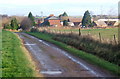 Driveway approaching Pigeon Hall Farm