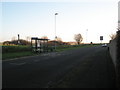 Bus stop in Moorings Way