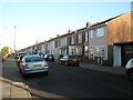 Looking northwards up Mayles Road