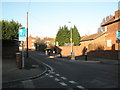 Looking along Eastern Avenue towards the Eastern Road