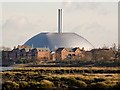 SU3911 : Marchwood Incinerator by Peter Facey