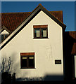 Unusual pargeting, Great Glemham