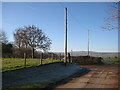 Start of a footpath near Trevase Farm