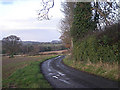 Access road to Broncroft Lodge