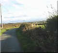 Bend in the road east of Ty-Mawr