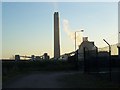 TQ8172 : Chimney of Kingsnorth Power Station by David Anstiss