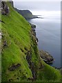 NG2606 : Cliffs on the North side of Canna by Alastair Young