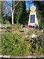 War Memorial and Bench, Detling