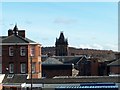 View of the Clock Tower from the West, Northern General Hospital, Sheffield