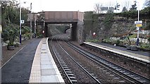 NT1985 : Aberdour railway station by Richard Webb