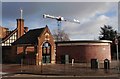 Chapel entrance building and public conveniences, Exeter