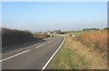 The A 4080 south of Pensarn