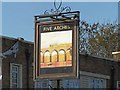 Five Arches Pub Sign, Herries Road, Sheffield