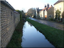 SE6675 : Marrs Beck, from the ford  footbridge by Bill Henderson