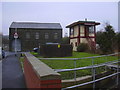 Signal Box and Railway Building on the ELR at Townsendfold