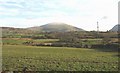 View south from the Pen Cefn drumlin towards the A 4085