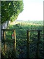 Footpath past Friningham Farm