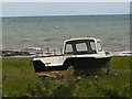 Boat on the shore near Buckpool