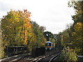 The railway lines southeast of Eden Park station