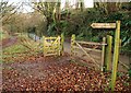 Signs by Chuley Road, Ashburton