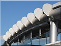 Elverson Road DLR station - roof detail